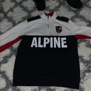 Kids Large Sized Polo Pullover SweatShirt